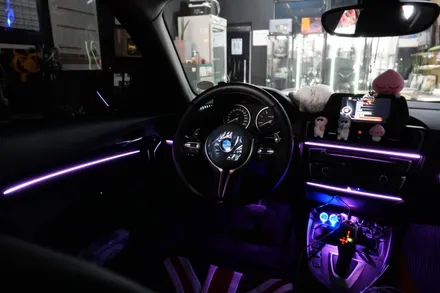 BMW 엠비언트 ,  BMW 핸들열선 시공 / 수원, 광교, 동탄