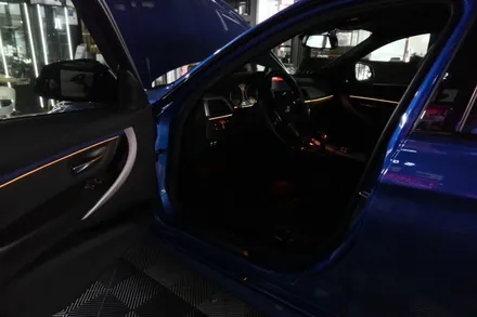 BMW 비노출 RGB엠비언트 + 도어로고라이트 시공 / 수원, 광교, 동탄