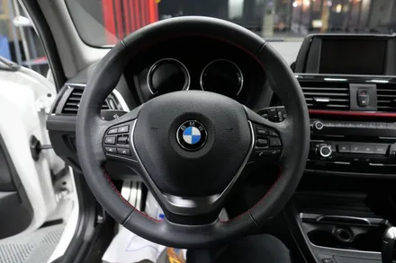 BMW 118D 크루즈컨트롤 스위치 장착 / 신형키 복사 / 수원, 광교, 동탄