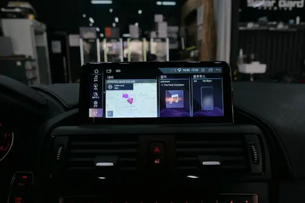 BMW 10.25 안드로이드 모니터 + 후방카메라 장착 / 수원, 광교, 동탄