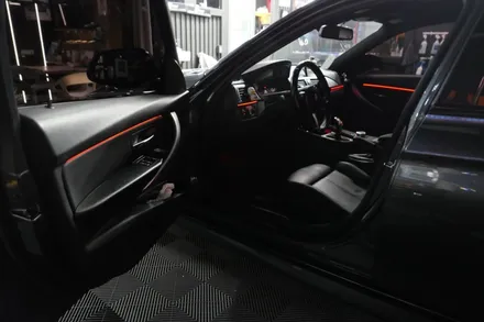 BMW F30  RGB엠비언트, 도어로고라이트 / 수원, 광교, 동탄