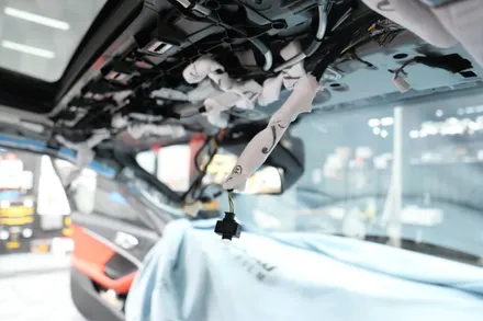 BMW M135i / F40 천장잡소리(썬루프잡소리, 천장잡소리) / 아이나비 z9000 블랙박스 교체 / 수원, 광교, 동탄
