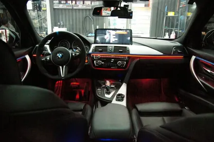 수원 에스튠 - BMW F30__RGB엠비언트 / 안드로이드 올인원장착 / 수원, 광교, 동탄