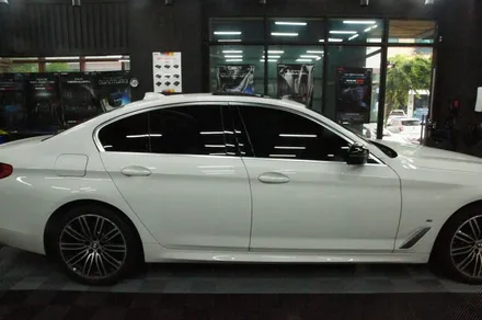 에스튠 - BMW G30__레인보우i90 썬팅 재시공 / 수원, 광교, 동탄