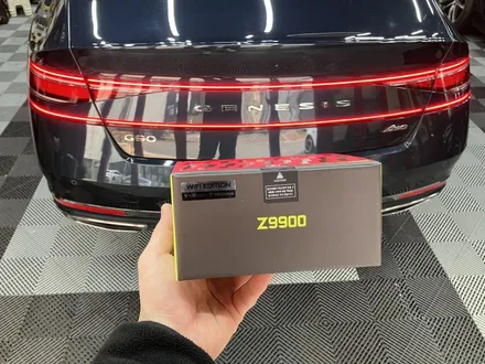 에스튠(아이나비 수원 광교점) - 제네시스 G90__아이나비 z9900 wifi에디션 2채널 블랙박스 / 경기 수원 영통