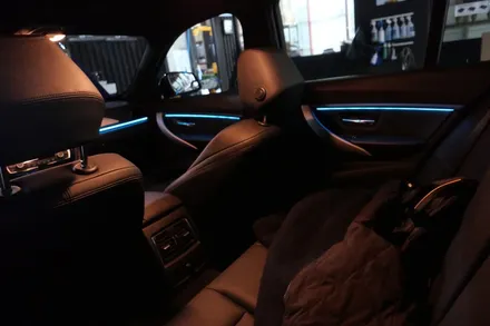 BMW 비노출 RGB엠비언트 + 도어로고라이트 시공 / 수원, 광교, 동탄