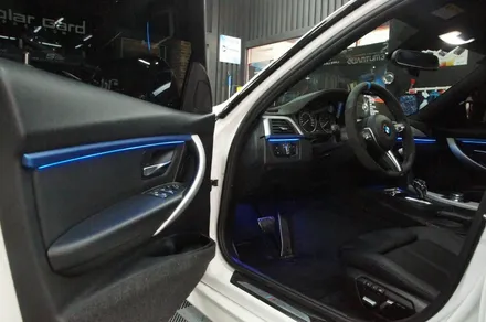 수원 에스튠 - BMW F30__RGB엠비언트 / 안드로이드 올인원장착 / 수원, 광교, 동탄