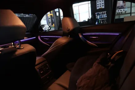 BMW 비노출 RGB엠비언트 + 도어로고라이트 시공 / 수원, 광교, 동탄