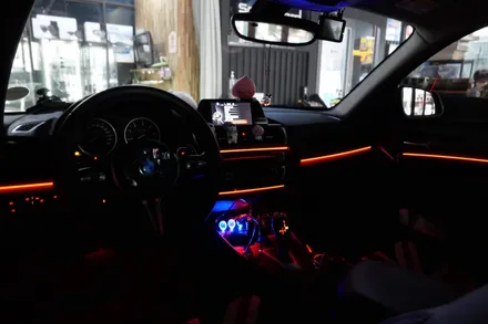 BMW 엠비언트 ,  BMW 핸들열선 시공 / 수원, 광교, 동탄