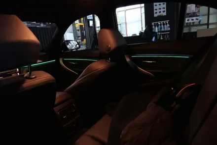 BMW 비노출 RGB엠비언트 + 도어로고라이트 시공 / 수원, 광교, 동탄