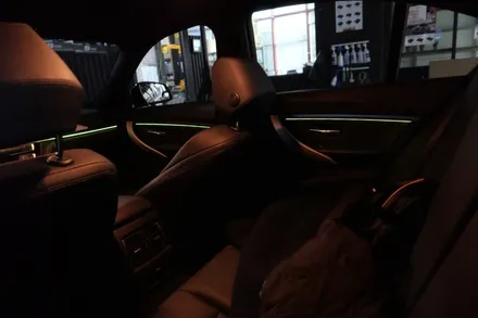 BMW 비노출 RGB엠비언트 + 도어로고라이트 시공 / 수원, 광교, 동탄