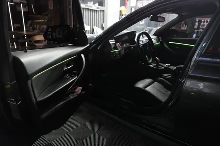 BMW F30  RGB엠비언트, 도어로고라이트 / 수원, 광교, 동탄