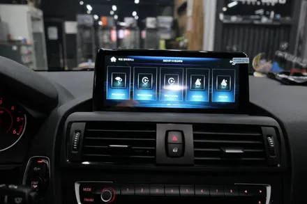 BMW 10.25 안드로이드 오토 터치 모니터 장착, 핸들 열선 활성화 / 수원, 광교, 동탄