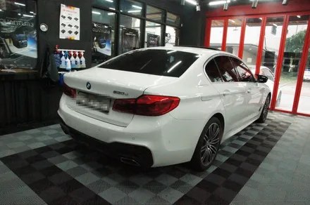 에스튠 - BMW G30__레인보우i90 썬팅 재시공 / 수원, 광교, 동탄