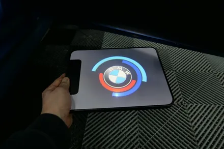 BMW 비노출 RGB엠비언트 + 도어로고라이트 시공 / 수원, 광교, 동탄