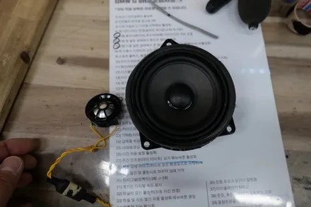 포칼 IS BMW 100KL 도어스피커 + IS100K 센터스피커 장착 / 수원, 광교, 동탄