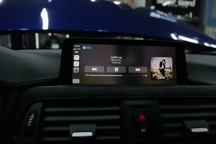 수원 에스튠 - BMW M4 cs 순정 카플레이 풀스크린 활성화 / 수원, 광교, 동탄