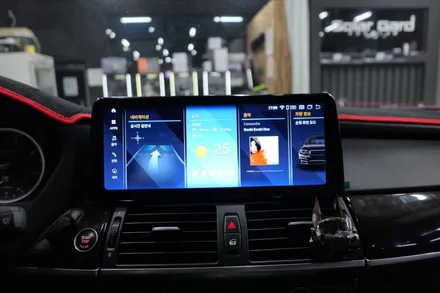 BMW X6 12.3 안드로이드 모니터 장착 / 수원, 광교, 동탄