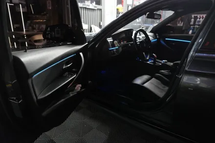 BMW F30  RGB엠비언트, 도어로고라이트 / 수원, 광교, 동탄