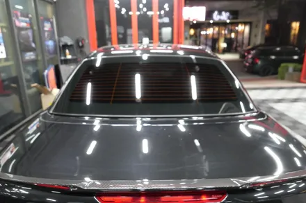 BMW 4컨버터블 - 썬팅 재시공, 아이나비 z9000블랙박스 장착 / 수원, 광교, 동탄