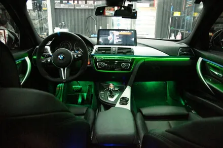 수원 에스튠 - BMW F30__RGB엠비언트 / 안드로이드 올인원장착 / 수원, 광교, 동탄