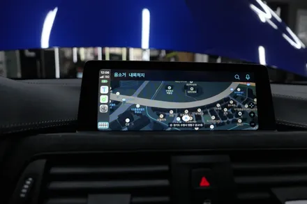 수원 에스튠 - BMW M4 cs 순정 카플레이 풀스크린 활성화 / 수원, 광교, 동탄