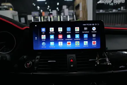 BMW X6 12.3 안드로이드 모니터 장착 / 수원, 광교, 동탄