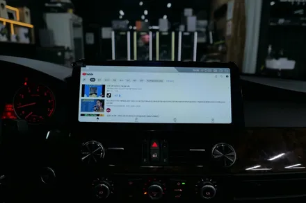 BMW 12.3안드로이드 모니터 장착 / 수원, 광교, 동탄