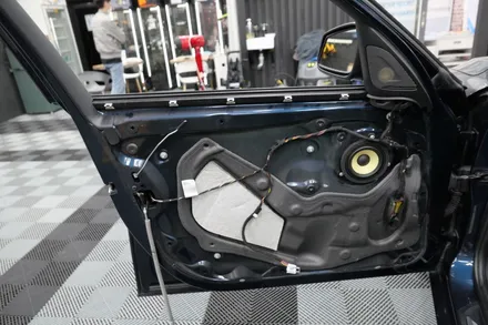 BMW 포칼 IS100KL 스피커 교체, 안드로이드 모니터 장착 / 수원, 광교, 동탄