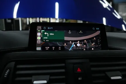 수원 에스튠 - BMW M4 cs 순정 카플레이 풀스크린 활성화 / 수원, 광교, 동탄