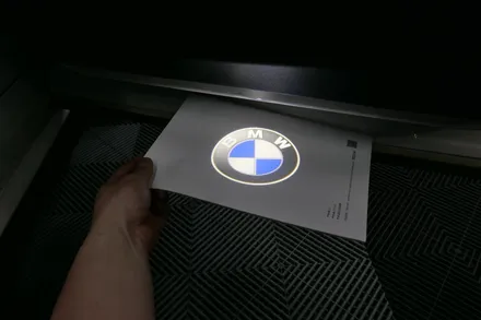 BMW 도어라이트 타공 장착 / 수원, 광교, 동탄