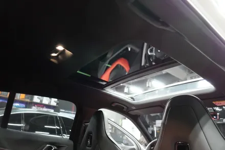 BMW 135i 천장 방음( 썬루프 잡소리 ) / 수원, 광교, 동탄
