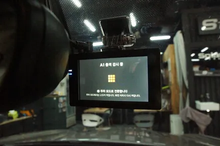 수원 에스튠 - 미니쿠퍼 컨트리맨 __ 파인뷰LXQ3300 파워 2채널 블랙박스 장착 / 수원, 광교, 동탄
