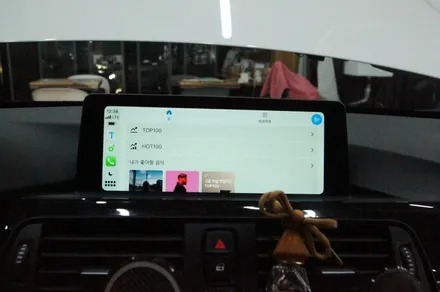 수원 에스튠 - BMW 4시리즈 __ ID4>ID6 애플카플레이 활성화 / 경기 수원 영통