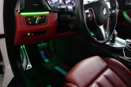 BMW F33 비노출 엠비언트 /  도어로고라이트 / 수원, 광교, 동탄