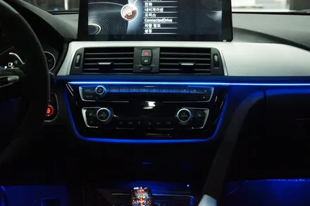 수원 에스튠 - BMW F30__RGB엠비언트 / 안드로이드 올인원장착 / 수원, 광교, 동탄