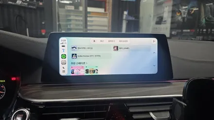 수원 에스튠 - BMW ID6 헤드유닛 고장 교체 작업( 무한로딩,간헐적재부팅 증상 등) / 경기 수원 영통