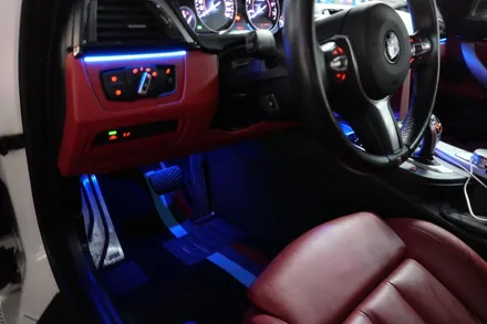 BMW F33 비노출 엠비언트 /  도어로고라이트 / 수원, 광교, 동탄