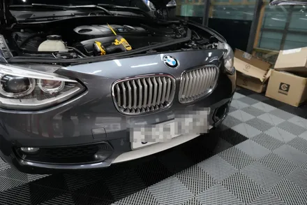 BMW 썬팅 재시공 , 그릴교체 / 수원, 광교, 동탄