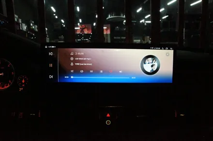 에스튠 - BMW X6__ 안드로이드 올인원 장착 / 수원, 광교, 동탄