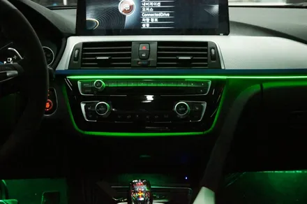 수원 에스튠 - BMW F30__RGB엠비언트 / 안드로이드 올인원장착 / 수원, 광교, 동탄
