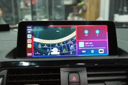에스튠 - BMW ID4헤드유닛+8.8모니터교체(Id6변경 및 애플카플레이 활성화) / 수원, 광교, 동탄