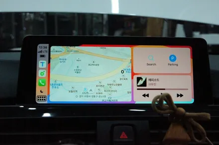 수원 에스튠 - BMW 4시리즈 __ ID4>ID6 애플카플레이 활성화 / 경기 수원 영통
