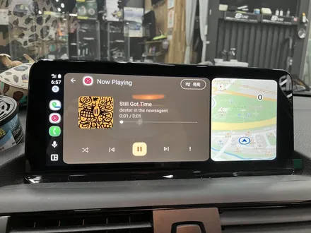 수원 에스튠 - BMW F20 __ 리눅스 터치모니터  / 후방카메라 / 컬럼수리(클락션고장) / 경기 수원 영통
