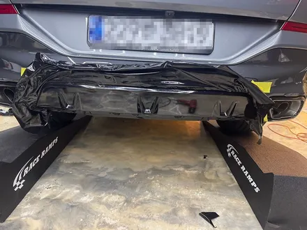 김포 크롬죽이기 BMW X6 G06 몰딩랩핑 & 실내 우드트림 랩핑 시공 | 3M2080 브러쉬 블랙 메탈릭 + KingDom ONE PPF | SY CUSTOM / 경기 김포