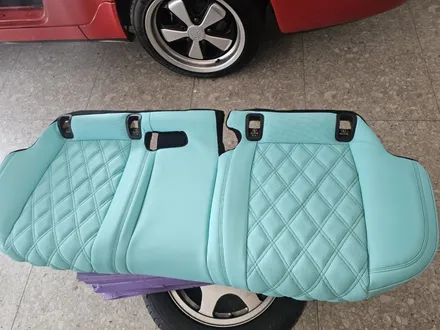 김포 벤츠 W213 E220D 실내 풀 커스텀 시공 | 나파가죽 티파니블루 리무진 시트 | SY CUSTOM / 경기 김포