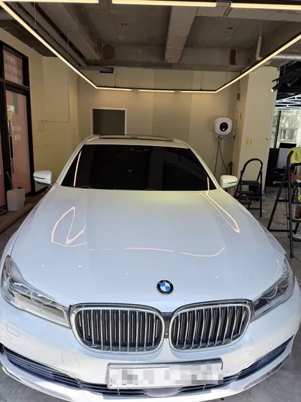 김포 BMW 730Ld 본넷 광택 시공 | 화이트 펄 복원 & 미백 효과 | 듀얼광택 디테일 | SY CUSTOM / 경기 김포