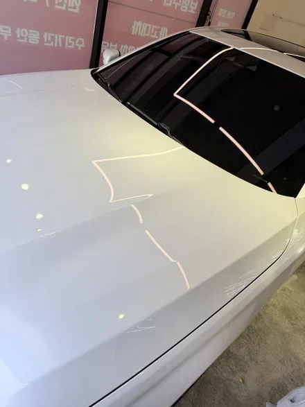 김포 BMW 730Ld 본넷 광택 시공 | 화이트 펄 복원 & 미백 효과 | 듀얼광택 디테일 | SY CUSTOM / 경기 김포