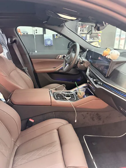 김포 가죽코팅 BMW X6 G06 신차 모카시트 가죽코팅 전체 시공 | 기온쿼츠 Q2 레더쉴드 EVO | SY CUSTOM / 경기 김포