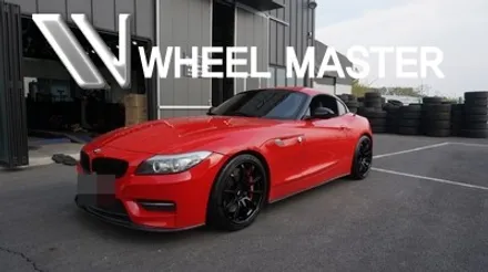 BMW Z4 휠 어드반 정품 19인치 검정 유광 휠도색 / 파주,일산